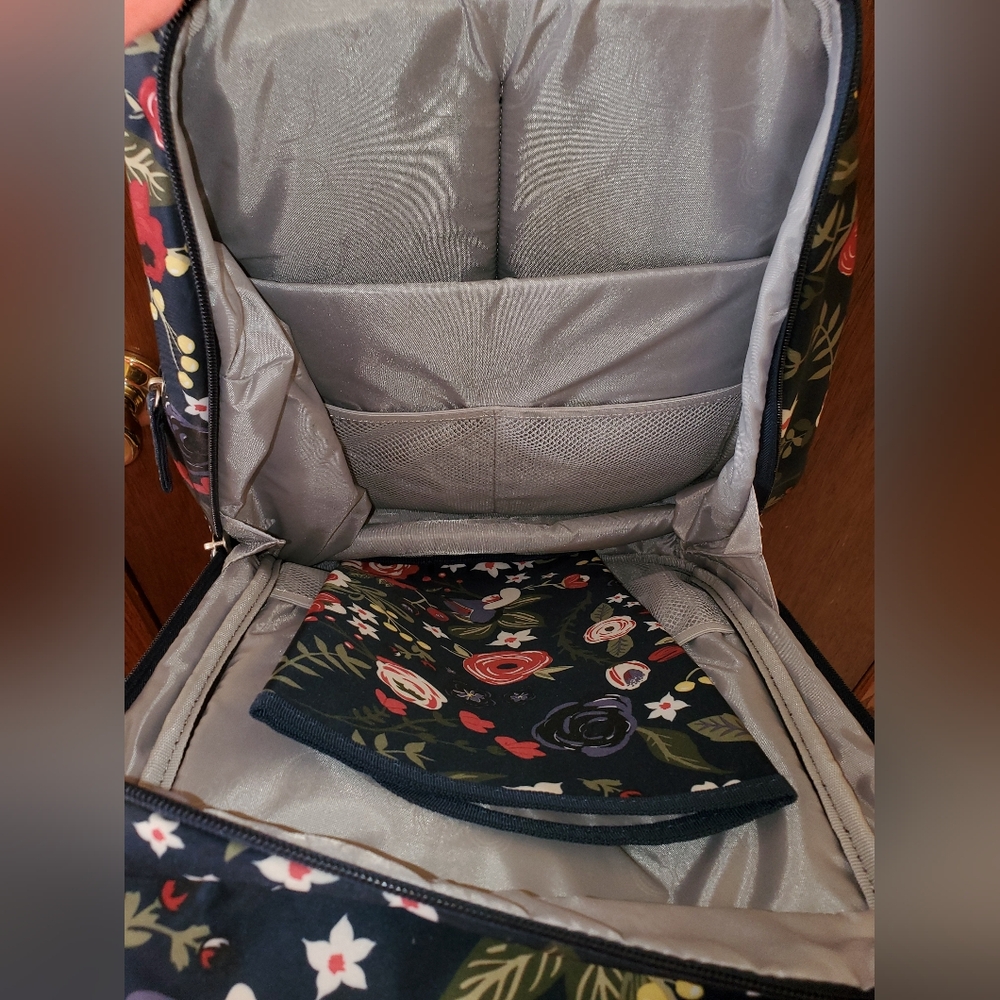 Ju-Ju-Be Ballad Backpack Diaper Bag Midnight Posy - Picture 4 of 4